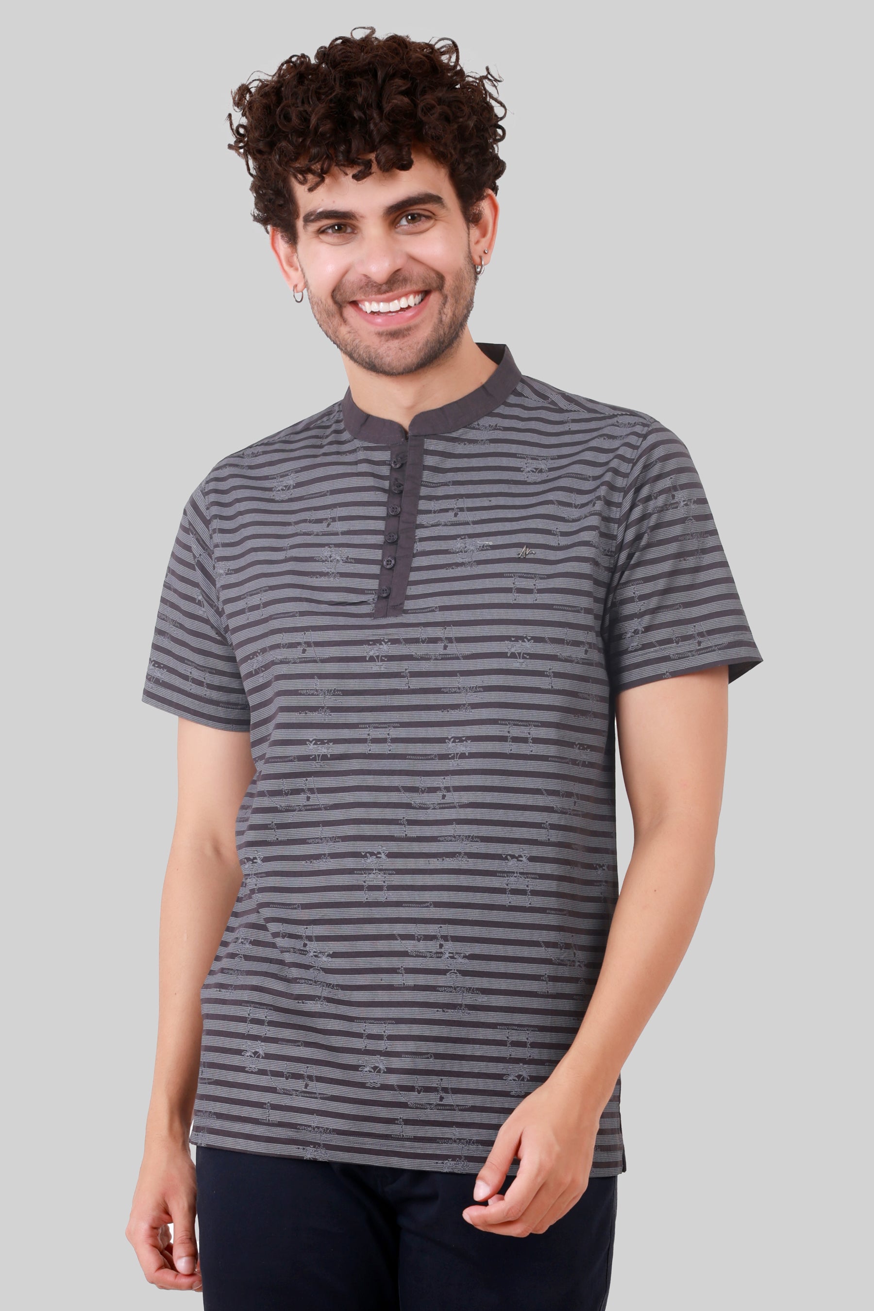 COTTON TEXTILE KURTA T-SHIRT