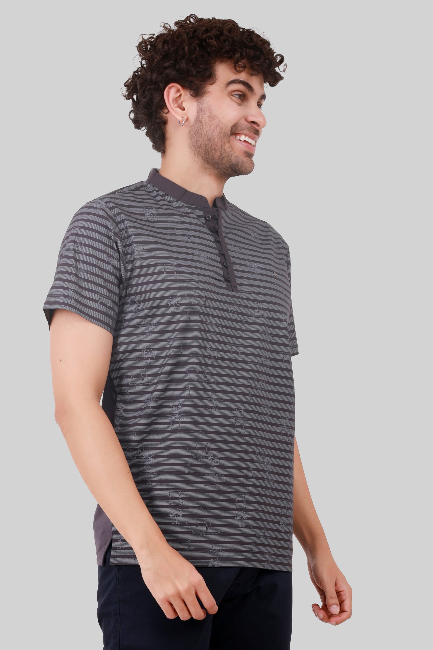 COTTON TEXTILE KURTA T-SHIRT