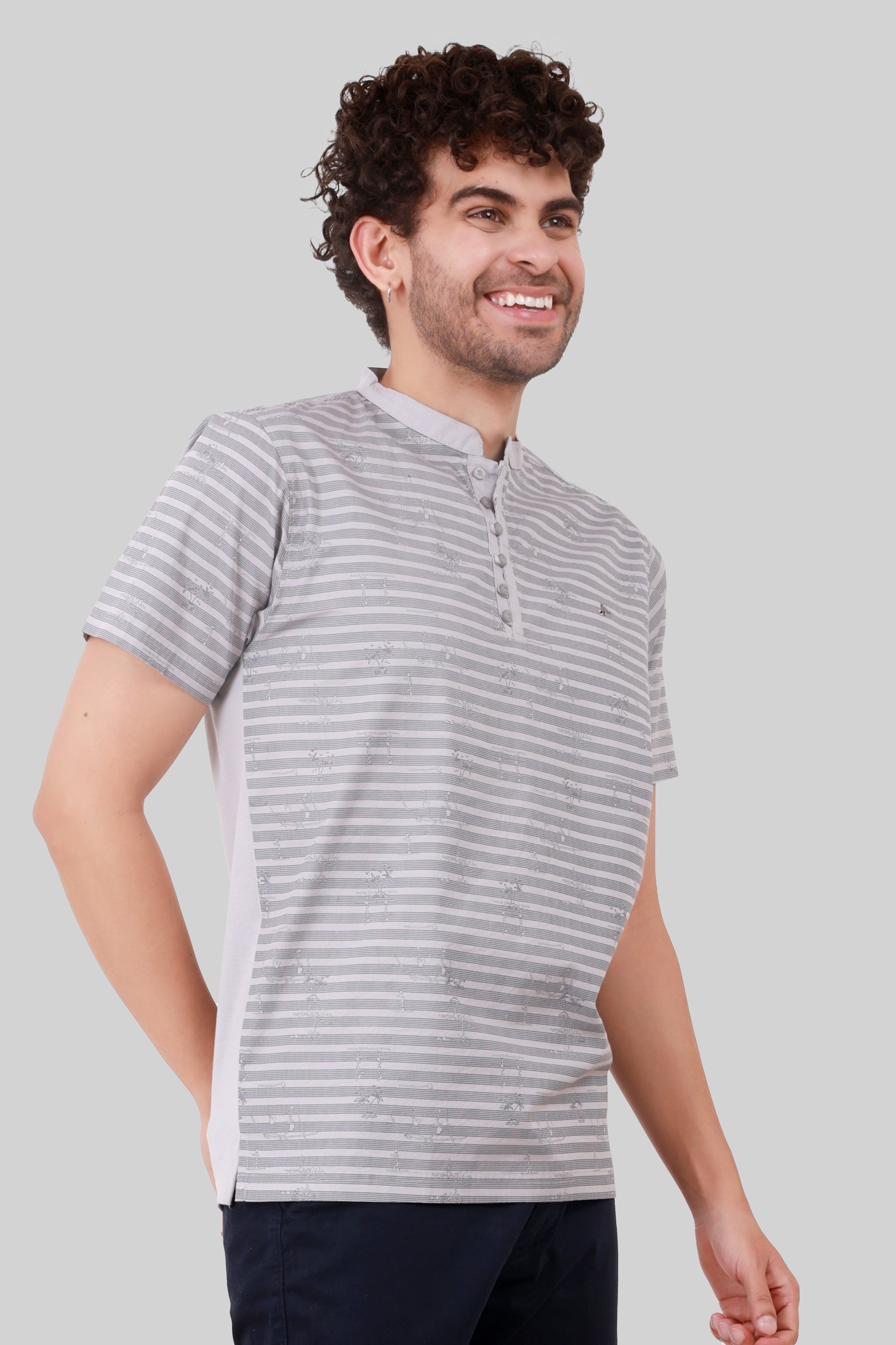 COTTON TEXTILE KURTA T-SHIRT