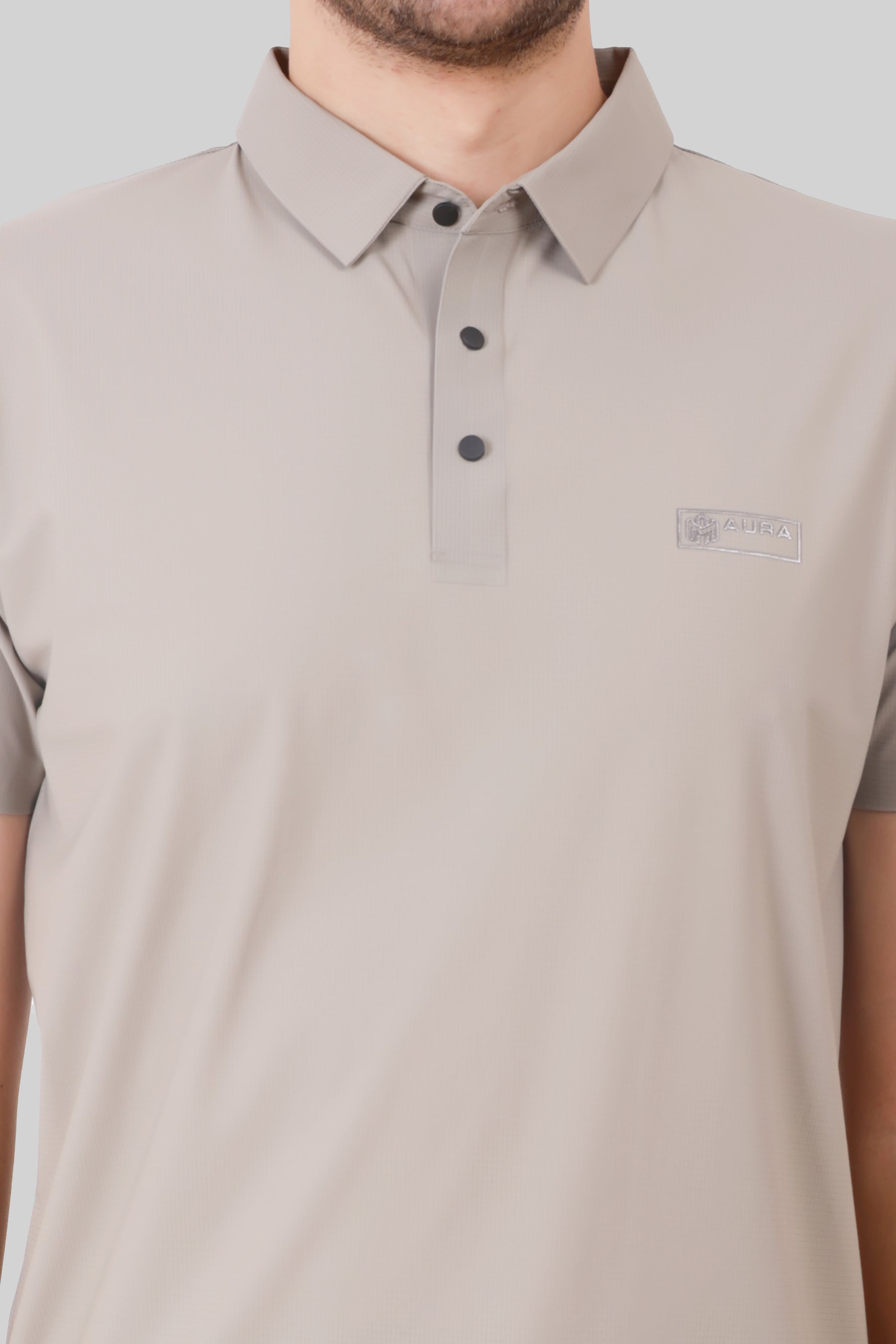 SEAMLESS NYLON COTTON T-SHIRT