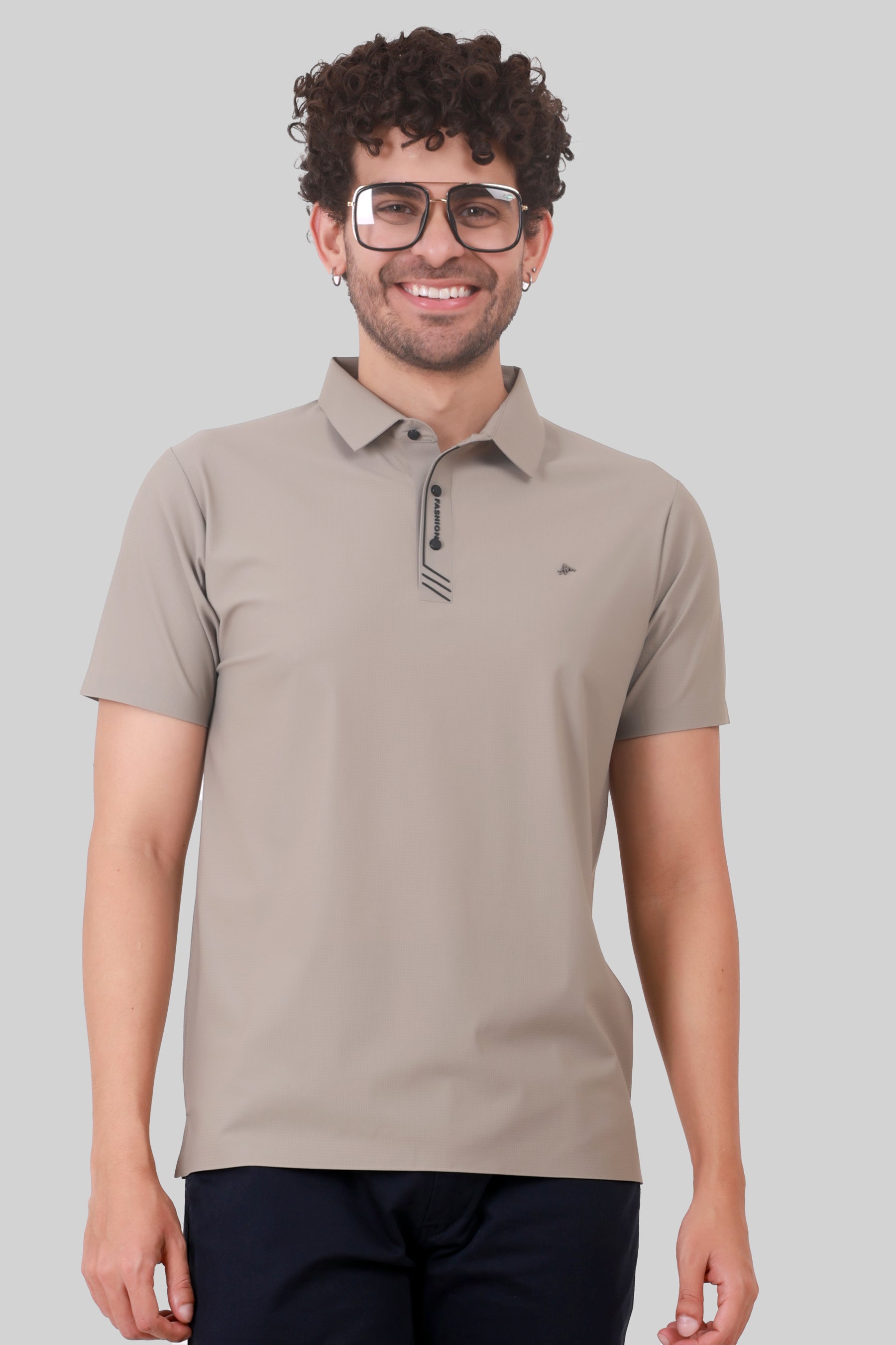 SEAMLESS NYLON COTTON T-SHIRT
