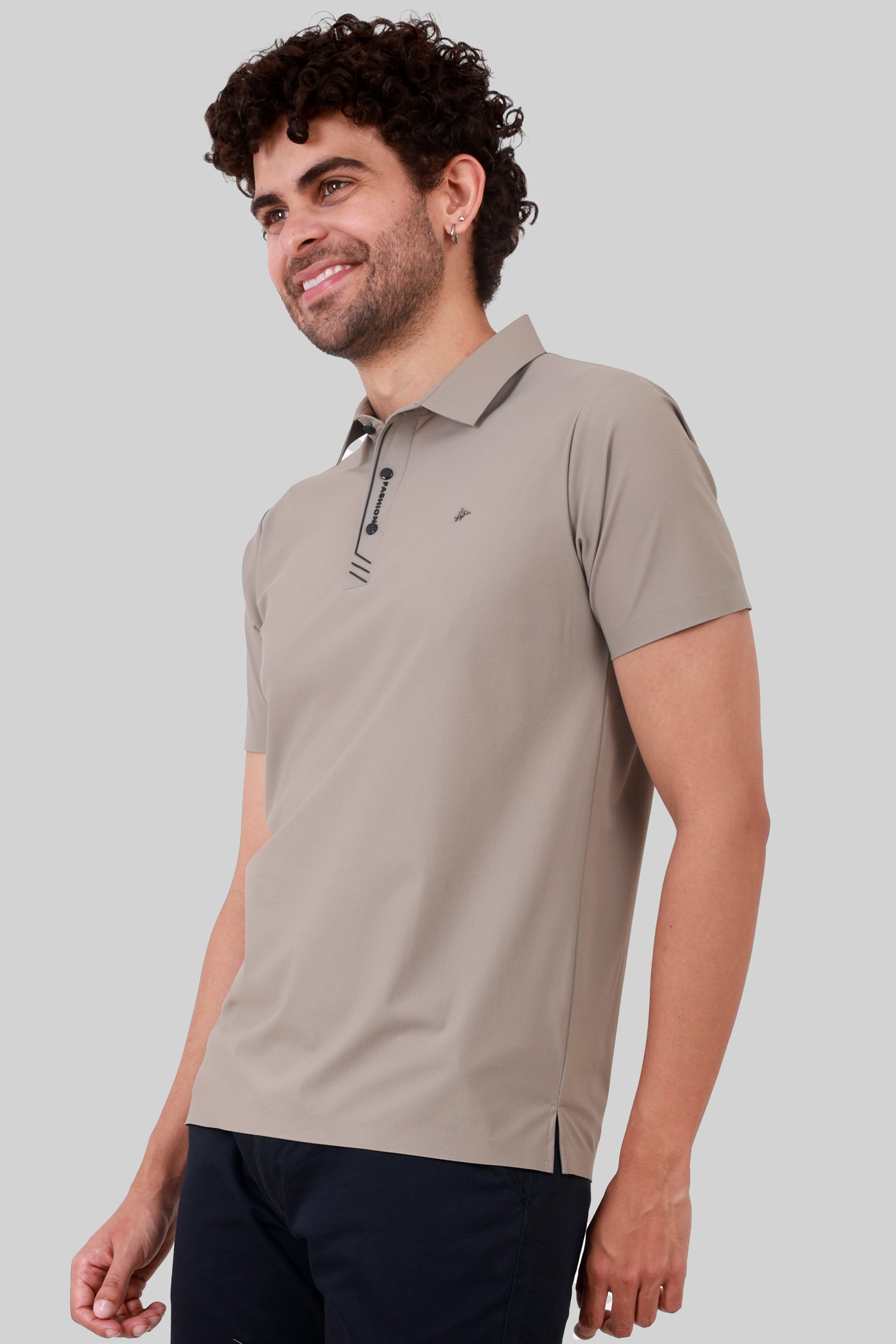 SEAMLESS NYLON COTTON T-SHIRT