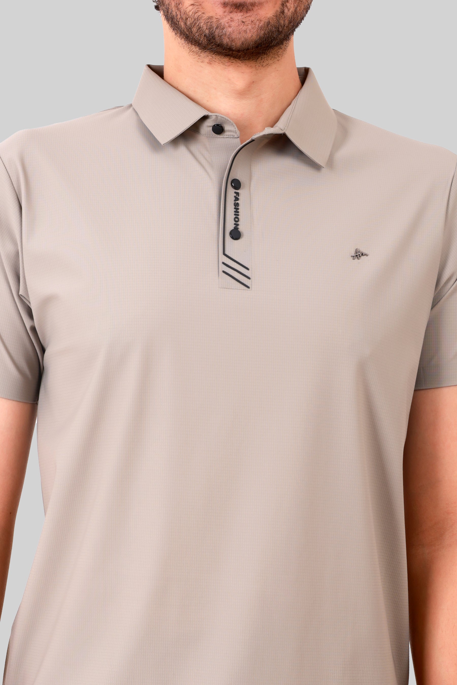 SEAMLESS NYLON COTTON T-SHIRT