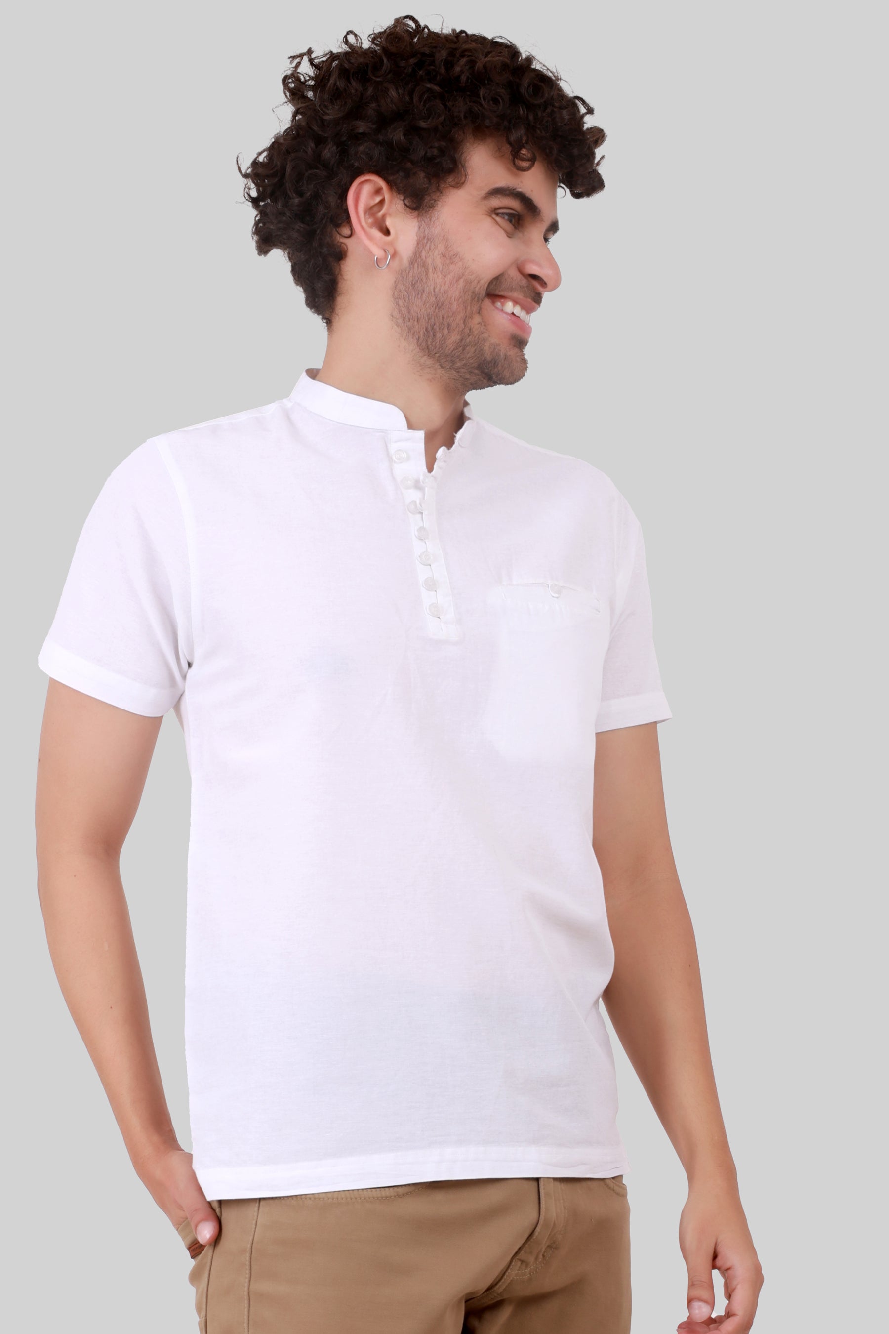 COTTON TEXTILE KURTA T-SHIRT