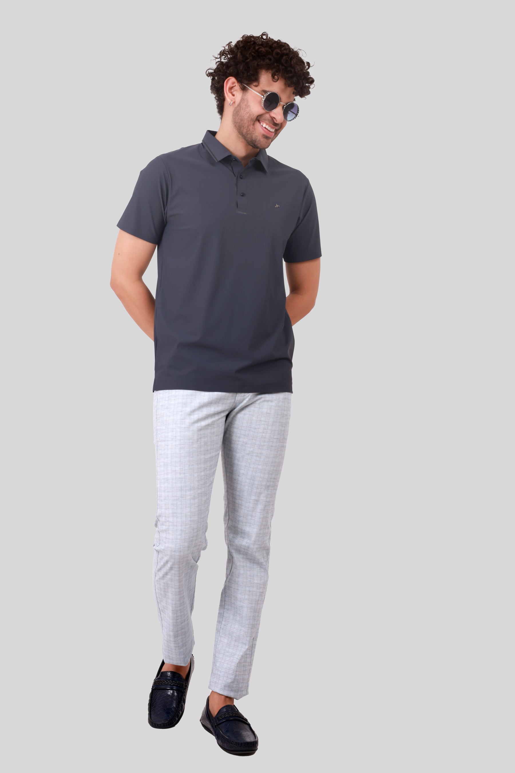 SEAMLESS NYLON COTTON T-SHIRT