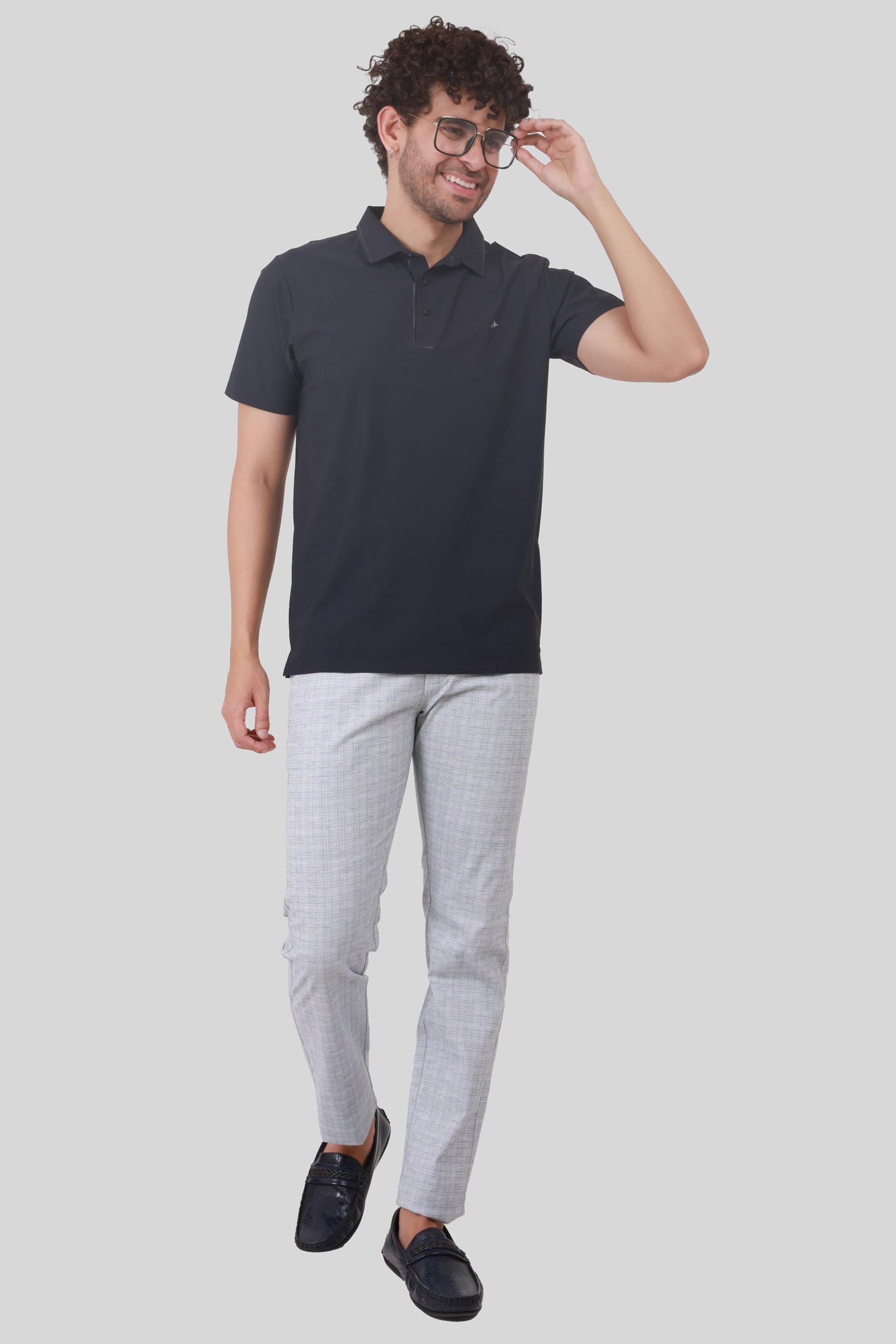 SEAMLESS NYLON COTTON T-SHIRT
