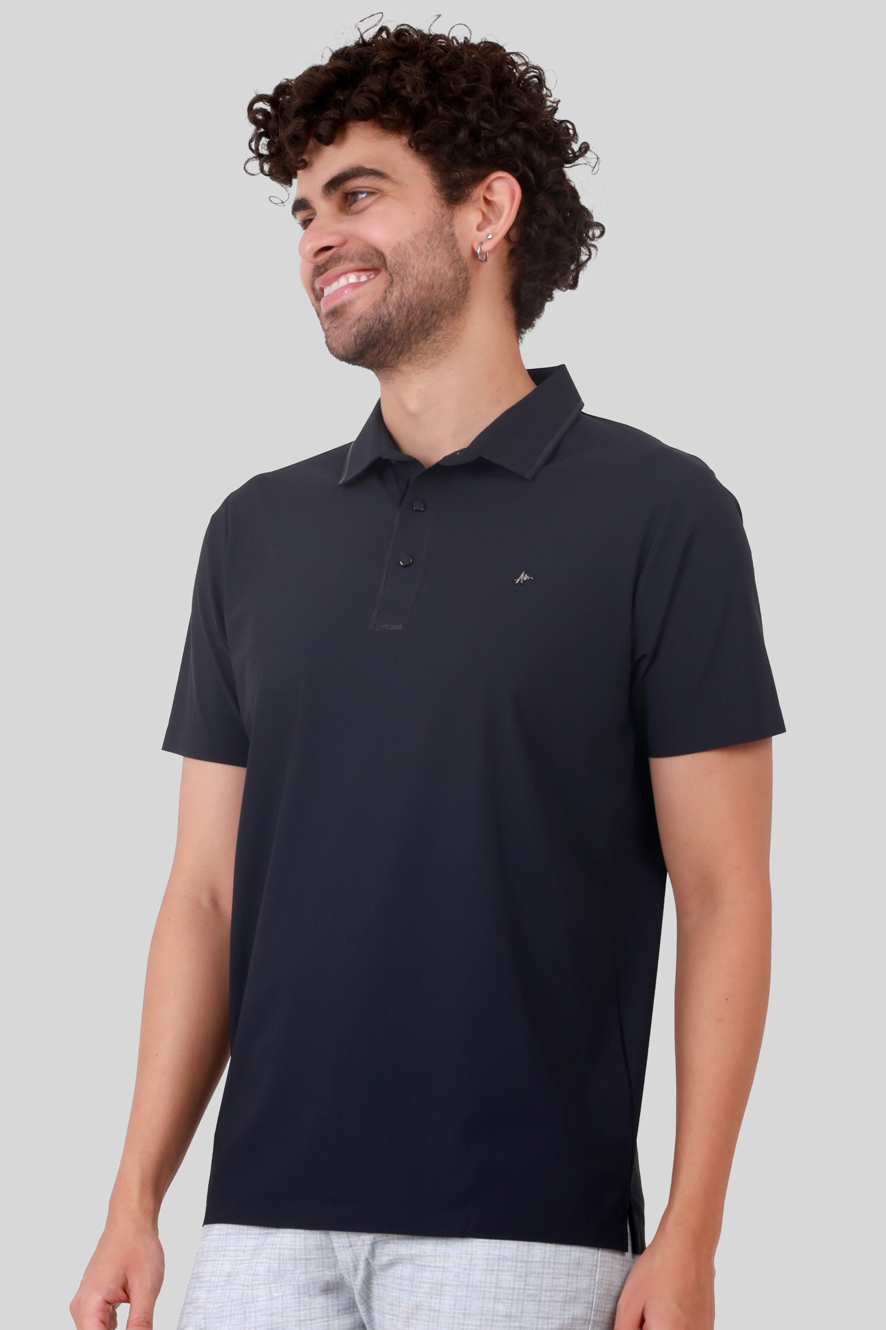 SEAMLESS NYLON COTTON T-SHIRT