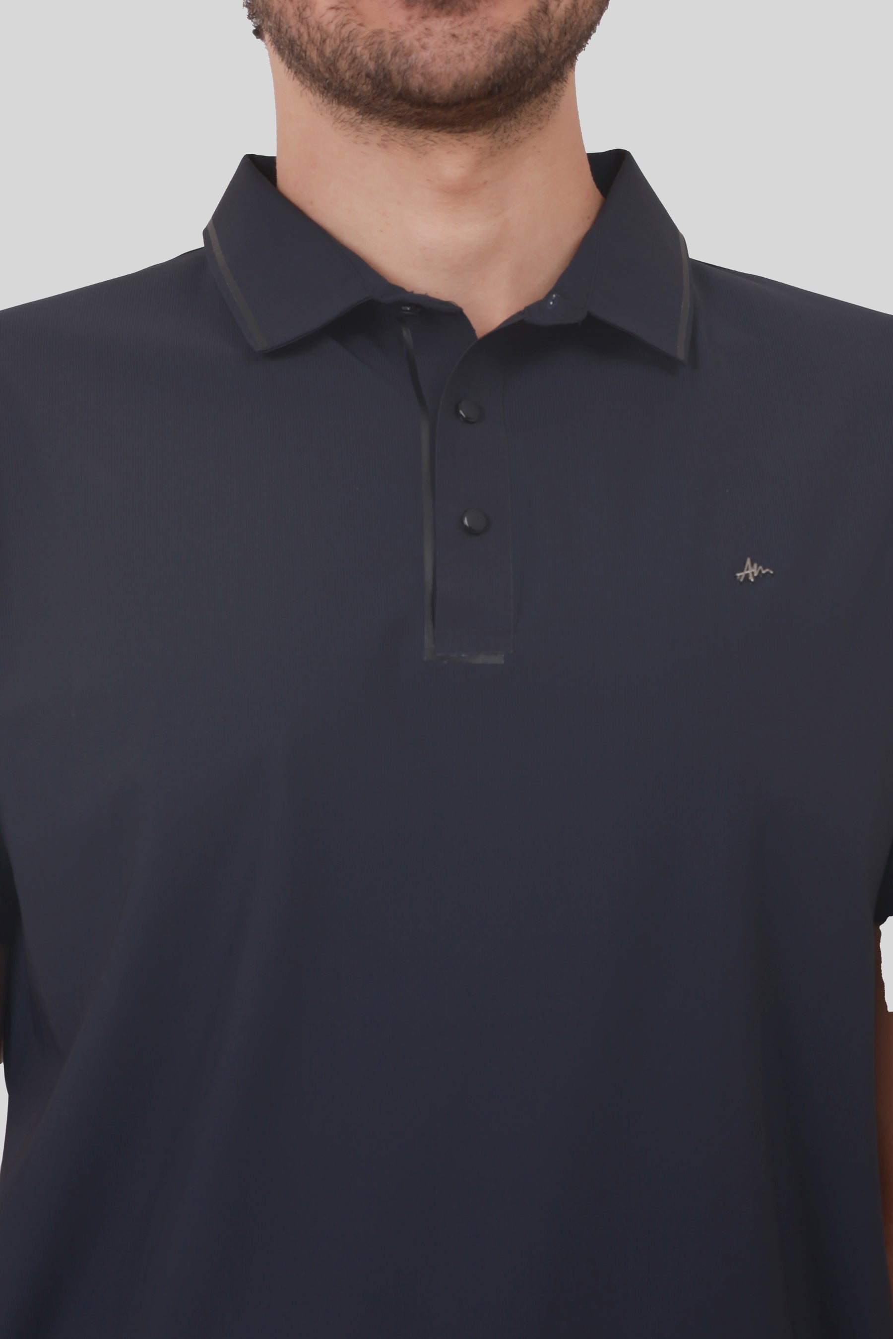 SEAMLESS NYLON COTTON T-SHIRT