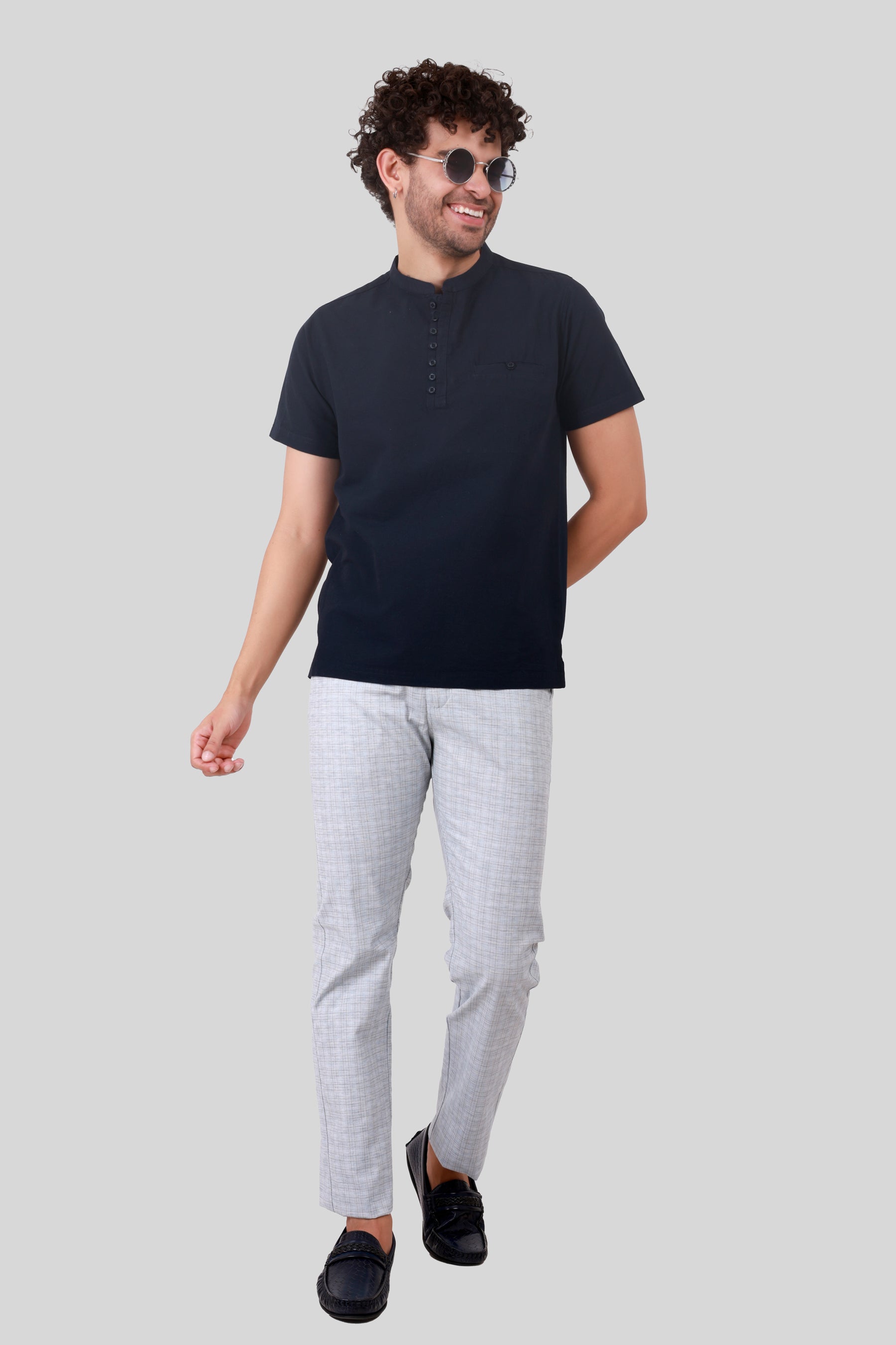 COTTON TEXTILE KURTA T-SHIRT