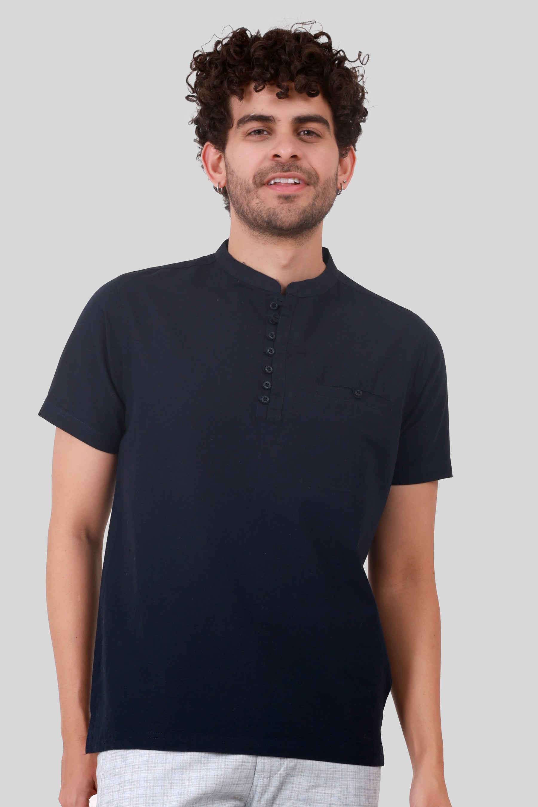 COTTON TEXTILE KURTA T-SHIRT