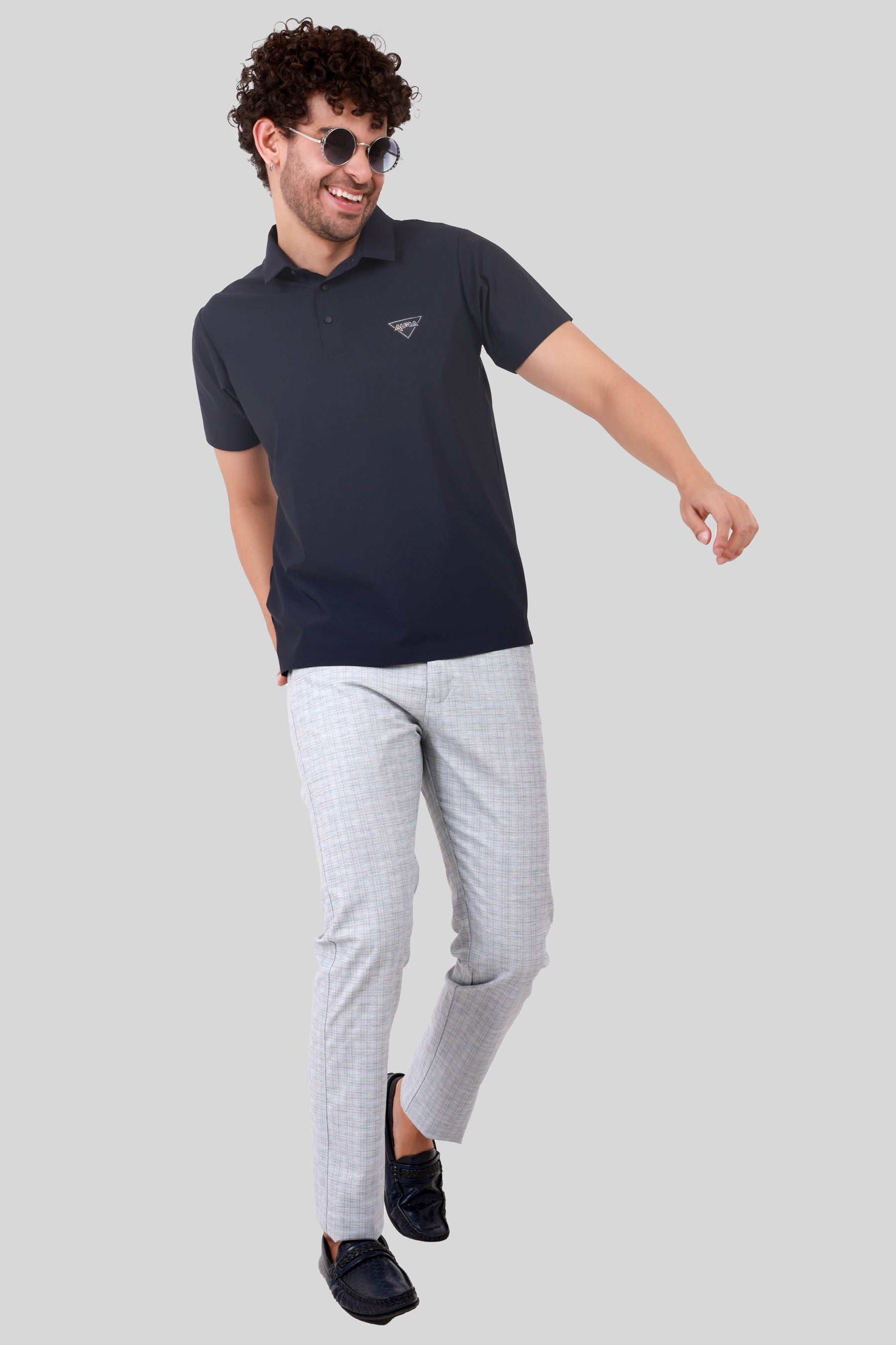 SEAMLESS NYLON COTTON T-SHIRT