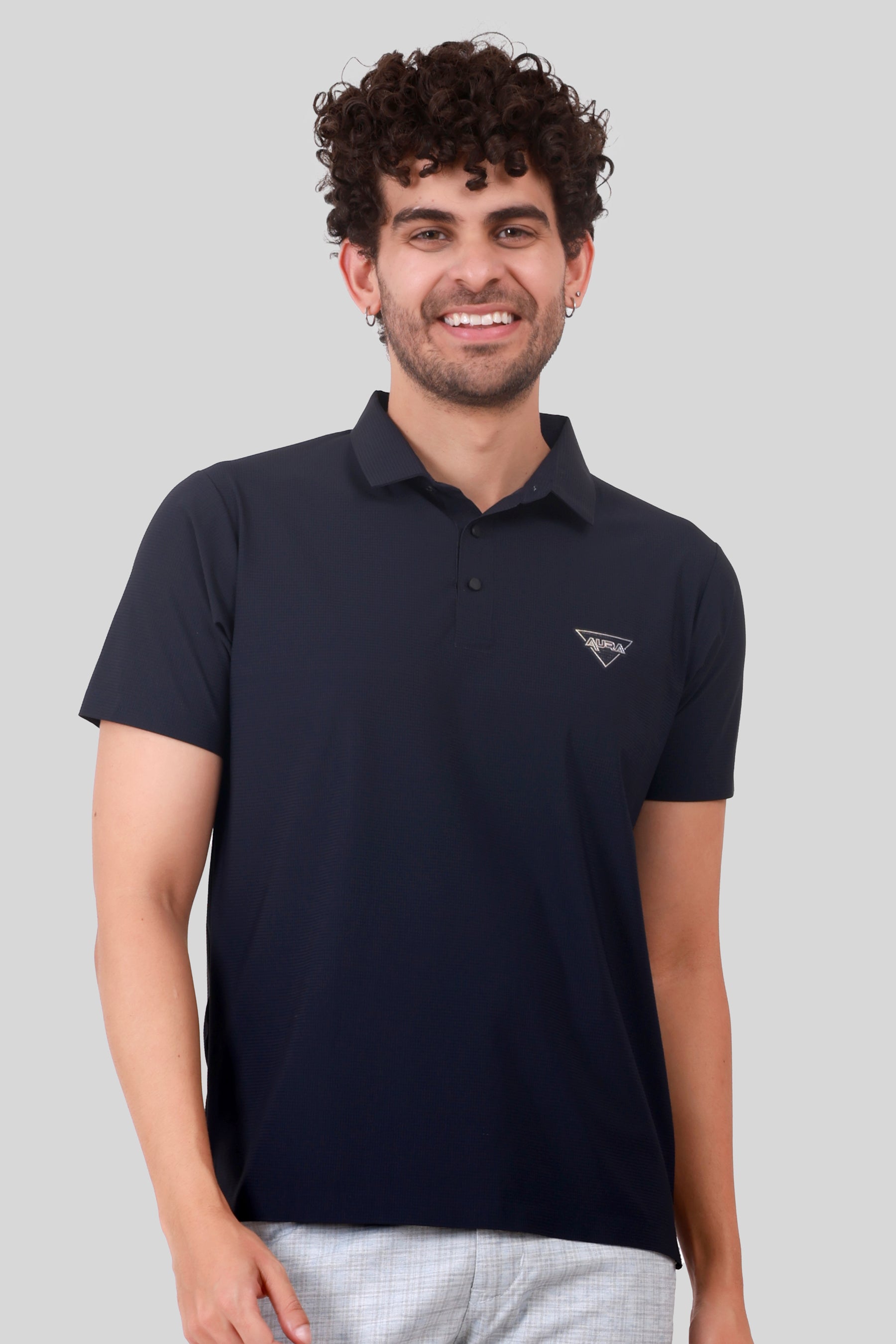 SEAMLESS NYLON COTTON T-SHIRT