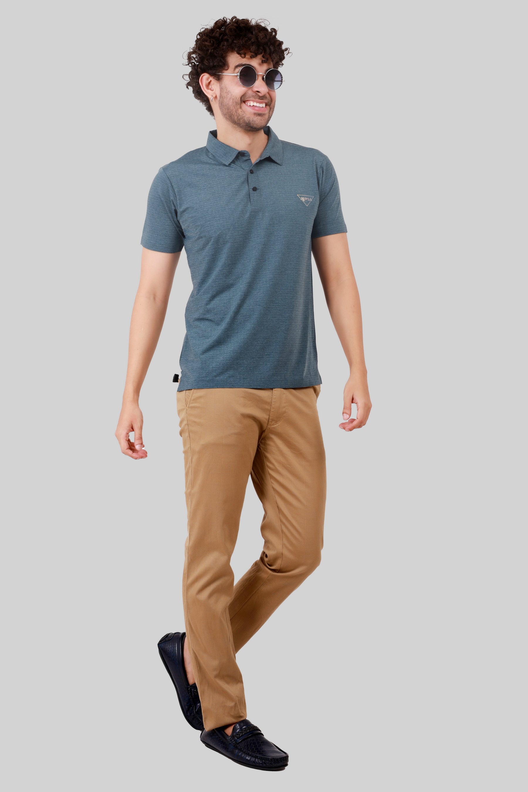 SEAMLESS NYLON COTTON T-SHIRT