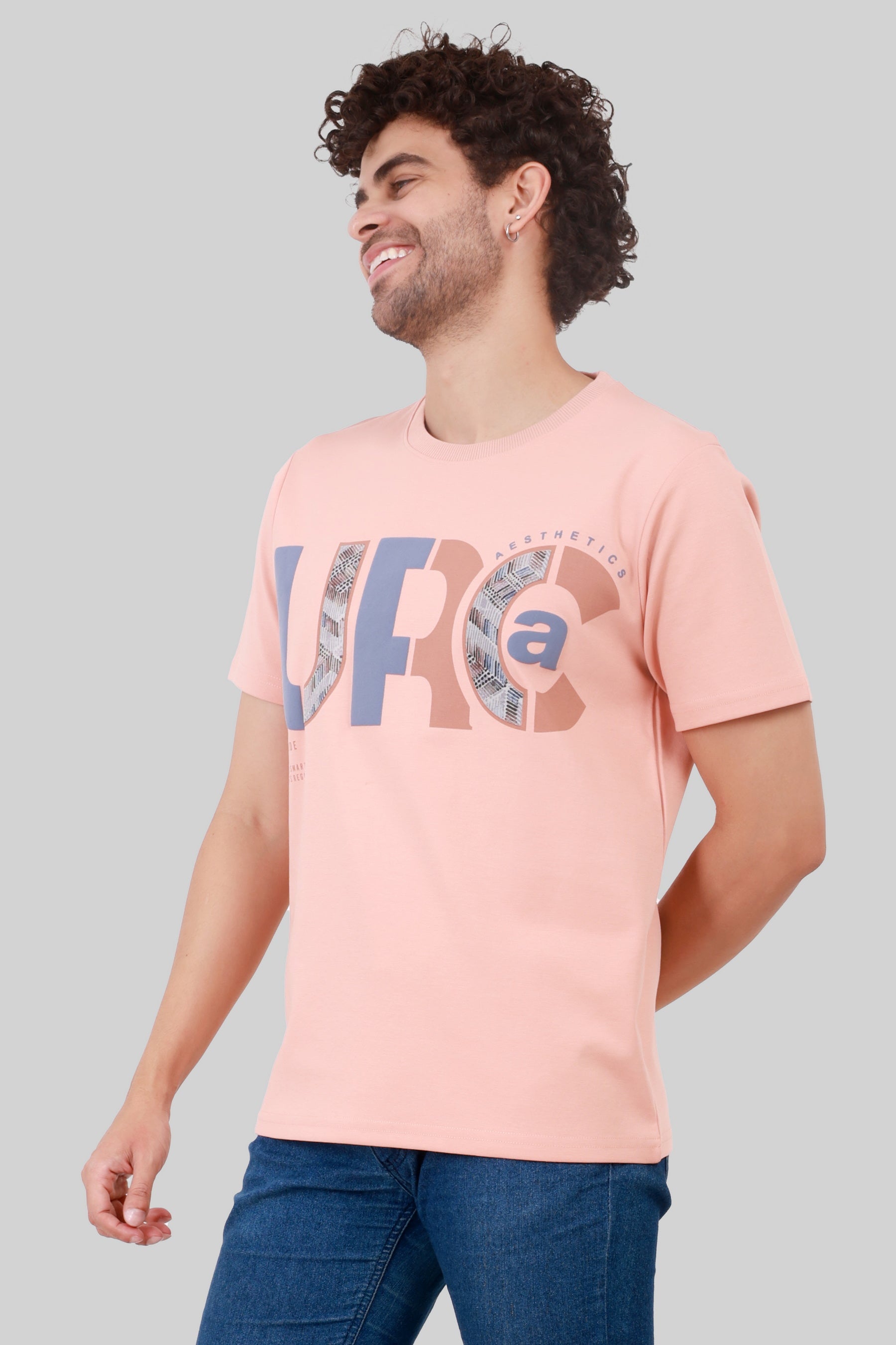 PRINT COTTON HEAVY GSM T-SHIRT