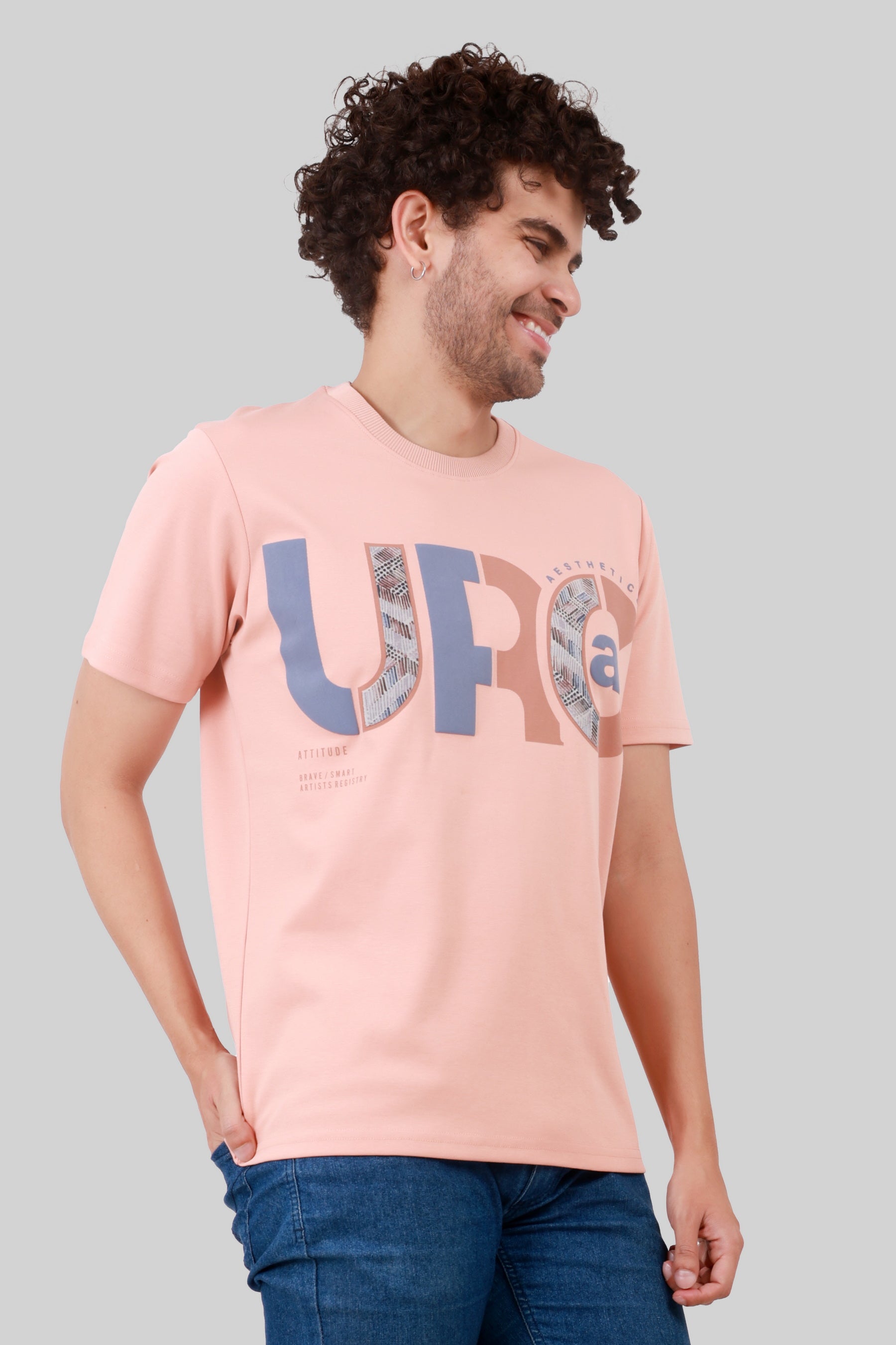 PRINT COTTON HEAVY GSM T-SHIRT