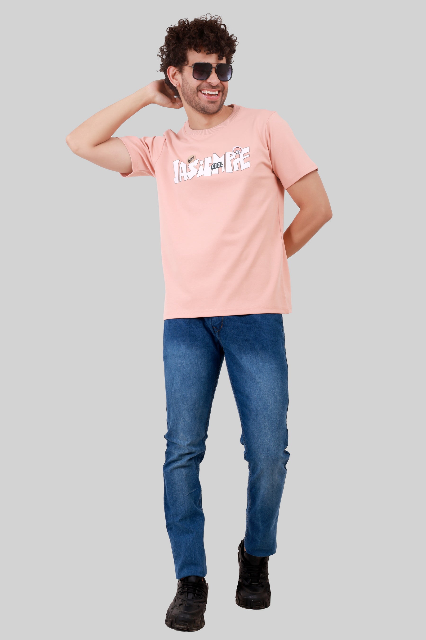 PRINT COTTON HEAVY GSM T-SHIRT