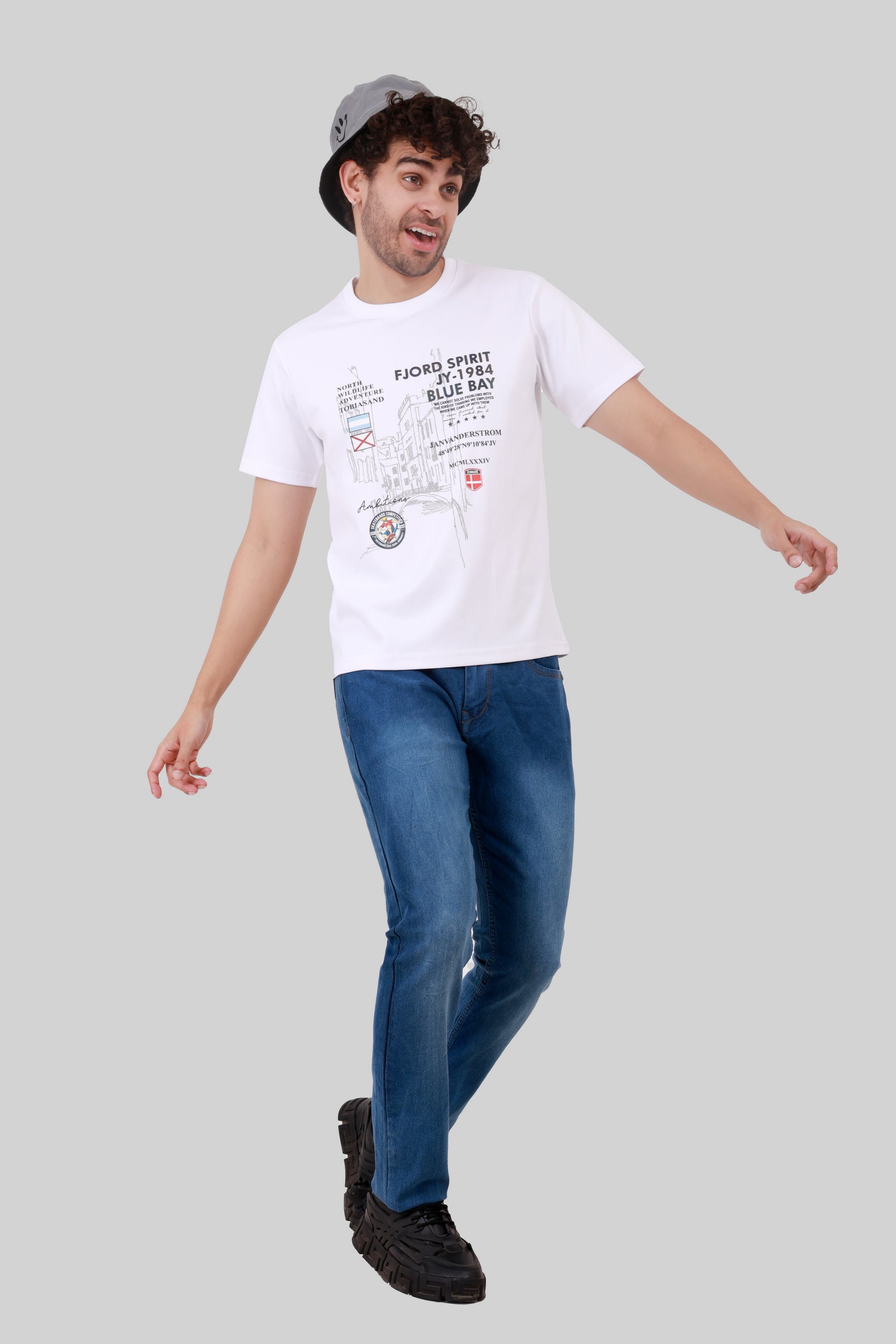 NYLON COTTON HEAVY GSM T-SHIRT