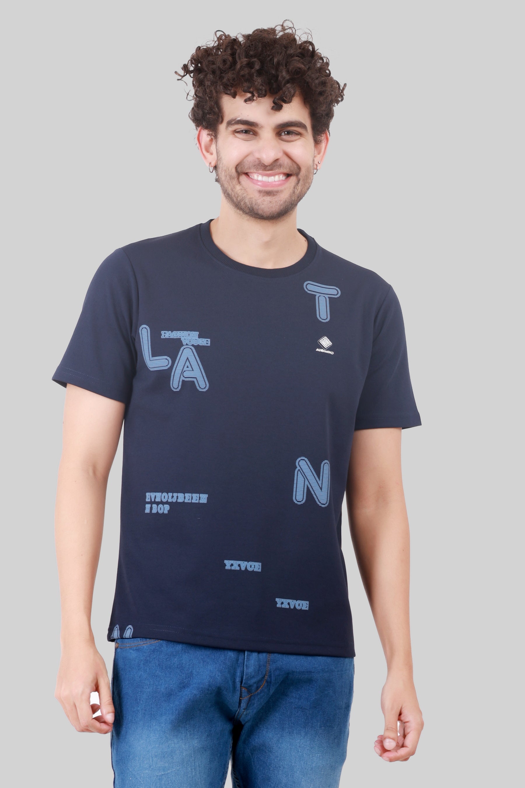 PRINT COTTON HEAVY GSM T-SHIRT